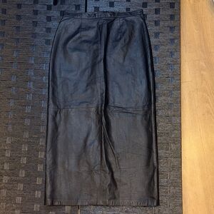 Metrostyle Black Pencil Skirt
